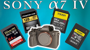 Sony A7 IV Memory Card Buying Guide. I tested every card and video mode the Sony A7 IV has.