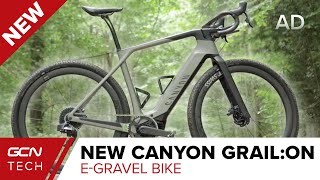Raw Power: The New Canyon Grail:ON E-Gravel Bike