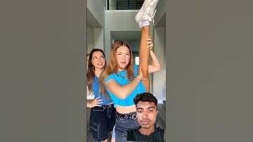 She’s SO FLEXIBLE! 😱👀🤣 | Triple Charm #Shorts