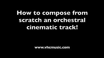 How to compose an orchestral cinematic track from scratch!!
