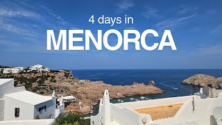 : 4 Days in Menorca | Crystal Clear Coves, Cobblestone streets & Endless Summer