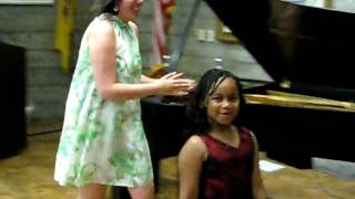 A Bow And Kiss From Briana