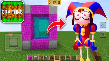 How to Make PORTAL to DIGITAC CIRCUS in CRAFTING and BUILDING