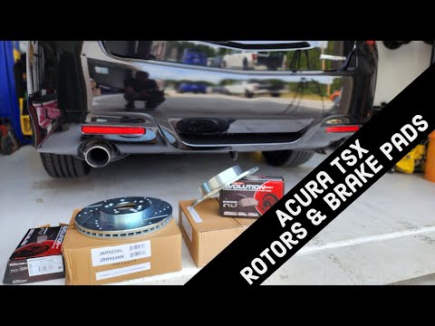 2012 Acura TSX Special Edition | Rotors and Brake Pads