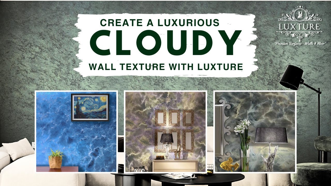 Create a Luxurious Cloudy Wall Texture with Luxture | Full Tutorial
