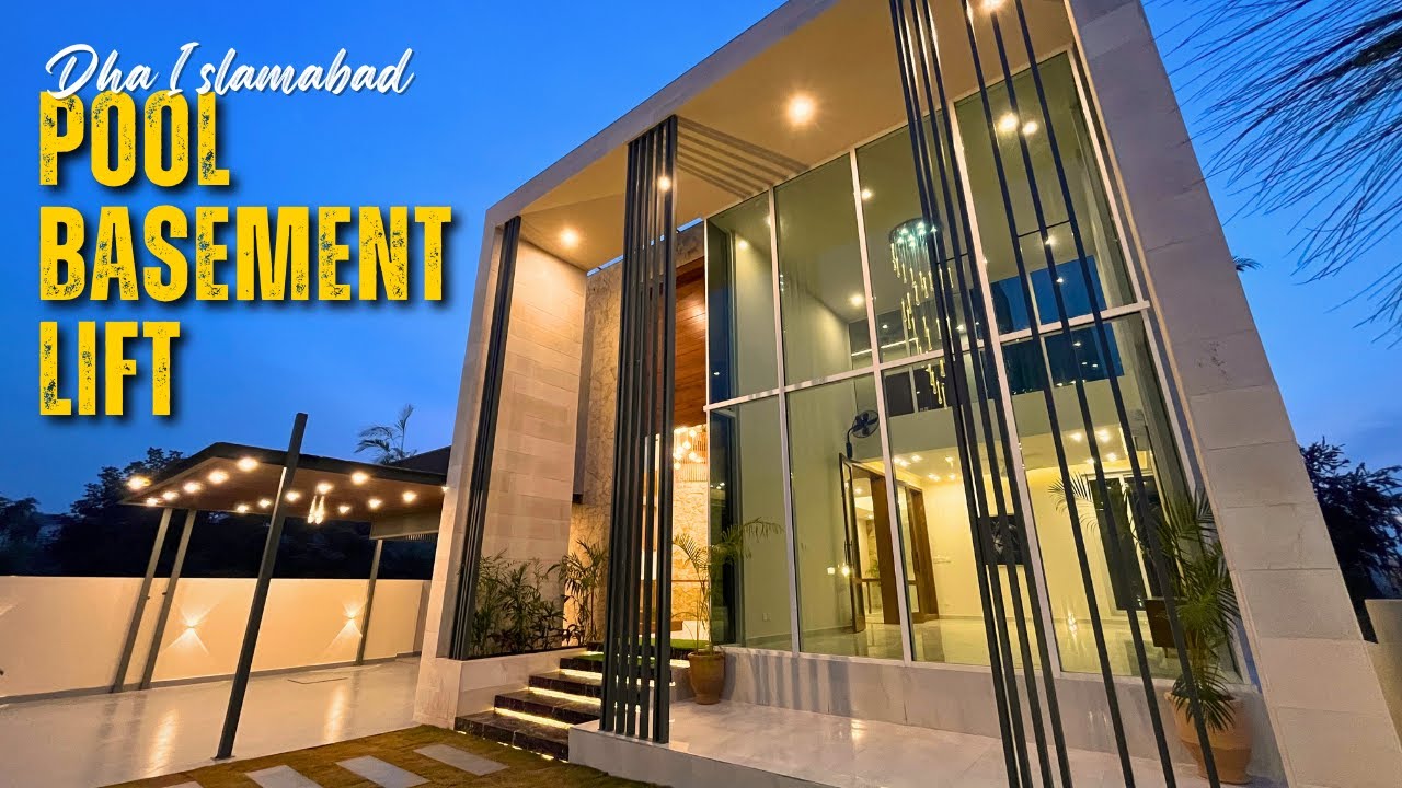 The MOST LUXURIOUS 1 Kanal House For Sale in Dha Islamabad