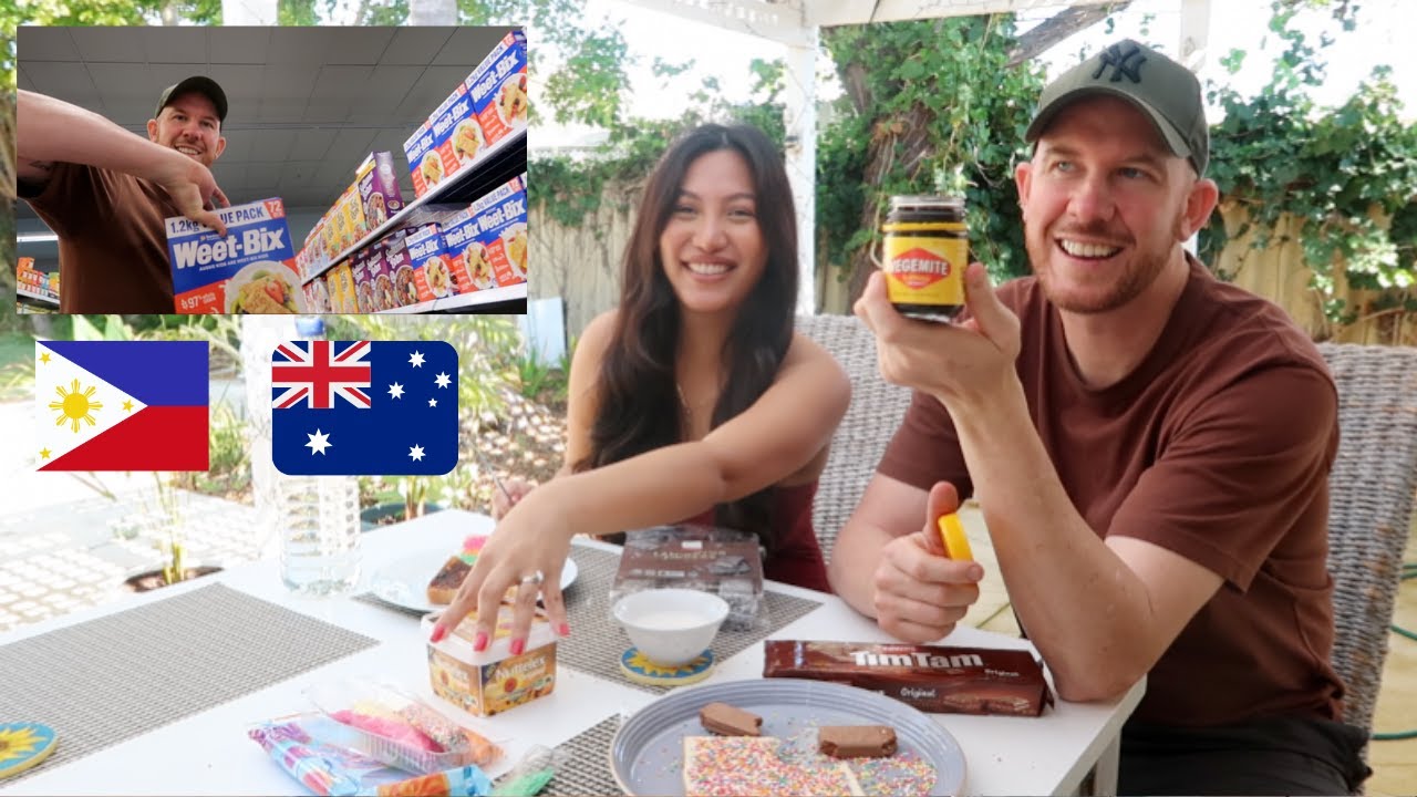 FILIPINA WIFE TRIES AUSTRALIAN SNACKS FOR THE 1ST TIME: HILARIOUS REACTIONS!