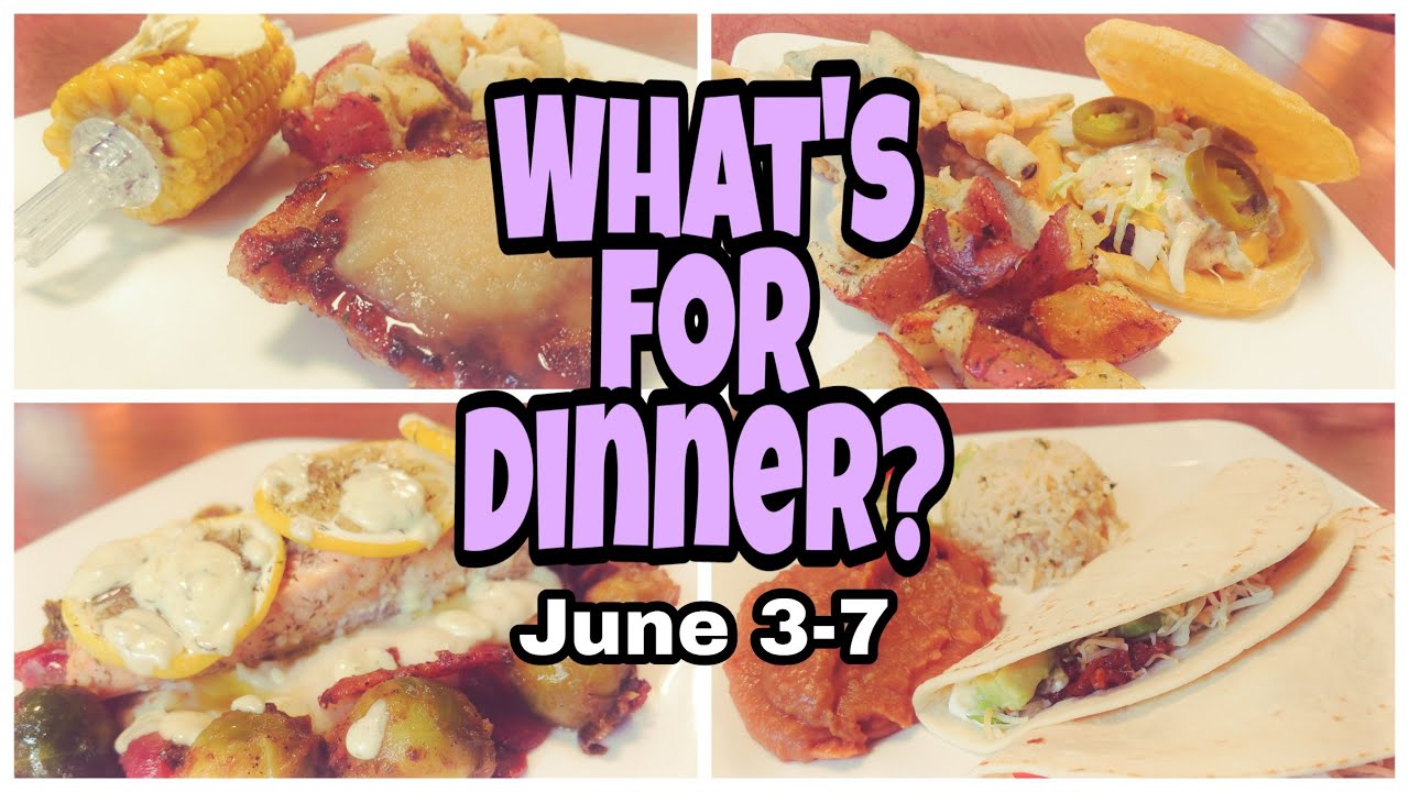 What's For Dinner? | Family Meal Ideas | Easy Dinner Recipes - YouTube