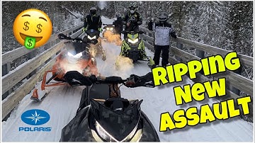 Break In Ride: NEW POLARIS SWITCHBACK ASSAULT! | Houghton, Mi