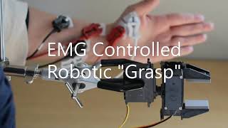 EMG-CONTROLLED ROBOTIC/PROSTHETIC GRIPPER