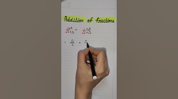 Addition of Fractions || surds #shorts #mathstricks #maths #fammathszone