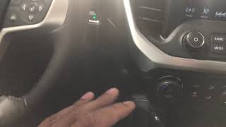 GMC Acadia - Starting and stopping vehicle
