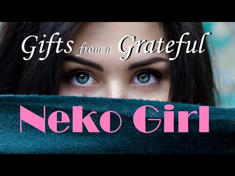 Gifts from a Grateful Neko Girl ASMR Roleplay -- (Female x Listener) (Cat Girl) (Purring)