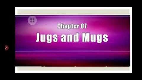 Class 2 || Maths || Chapter 7 :Jugs and Mugs || Ncert
