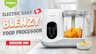 Best Baby Food Processor? Meet Blenzy The 5-In-1 Magic Maker