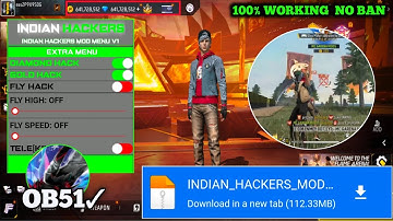 Free Fire Mod Menu Hack 🔥 | Unlimited diamond hack ob51 💀 | 100% Working All Device 🗿