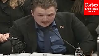 Marine Sgt. Delivers Emotional Testimony About His Experience During The US's Afghanistan Withdrawal