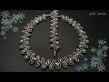 Midnight Serenade, Sparkling Silver Crystal Jewelry/Necklace &amp; Bracelet making Tutorial Diy