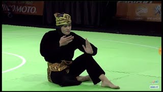 INDONESIA MENANG PENCAK SILAT WANITA [PENCAK SILAT SINGLE FEMALE - POOL B]