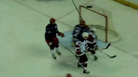 11/21/08: Mitch O'Keefe stops a Dan McGoff shot