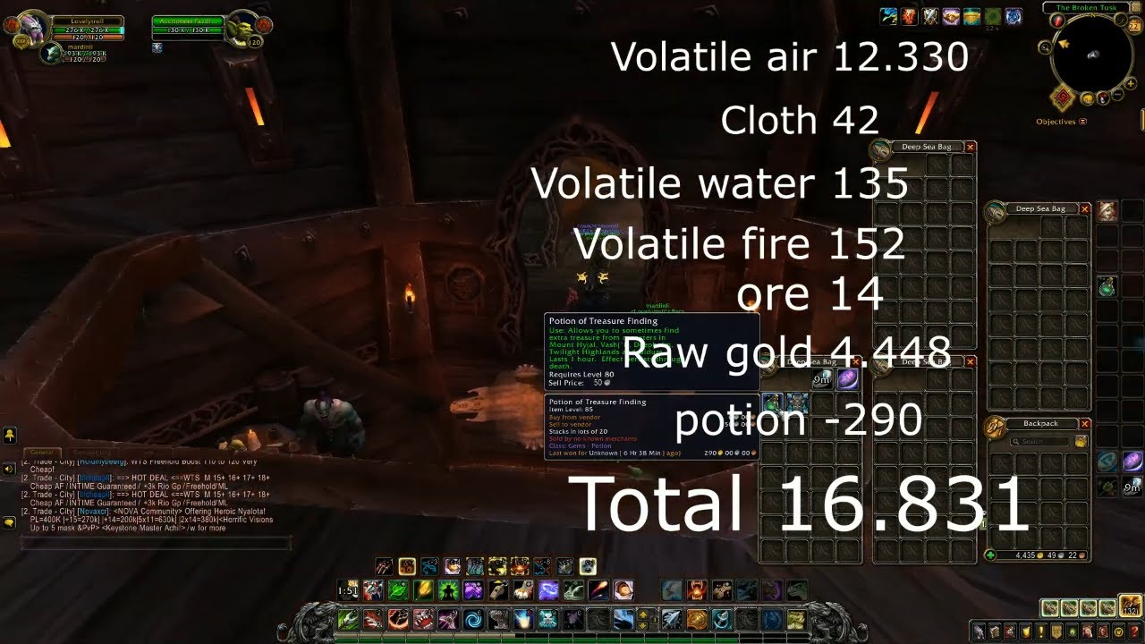 BFA GOLD FARM (4448g RAW GOLD) 16.831G/1 HOUR / FRESH VIDEO!!!MOUNT BONUS!!! UPDATED!!!