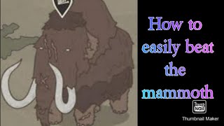 How to beat the MAMMOTH - Best Method. Wild tamer ep. 1 screenshot 5