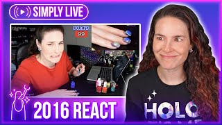 Reacting to Peak 2016 Simply Nailogical Content💅 🔴LIVE