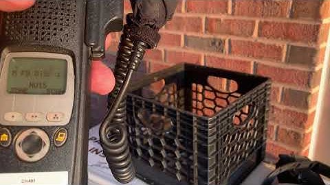 Changing zones on a Motorola portable radio