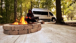 Living In My Van| I Spent 48 Hours At A Resort Campground |Day 1| Ep.49