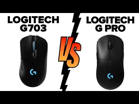 Logitech G703 Lightspeed vs Logitech G PRO Wireless - Which Mouse Is Better ?