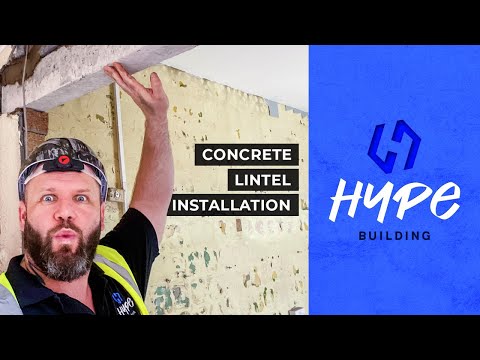 Video: Concrete lintel: description