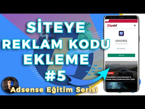 ADSENSE&rsquo;DEN PARA KAZANMA! SİTEYE REKLAM EKLEME - REKLAM KODU EKLEME! ADSENSE EĞİTİM SERİSİ 2021