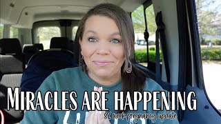 Miracles are happening || Placenta previa update at 36 weeks pregnant