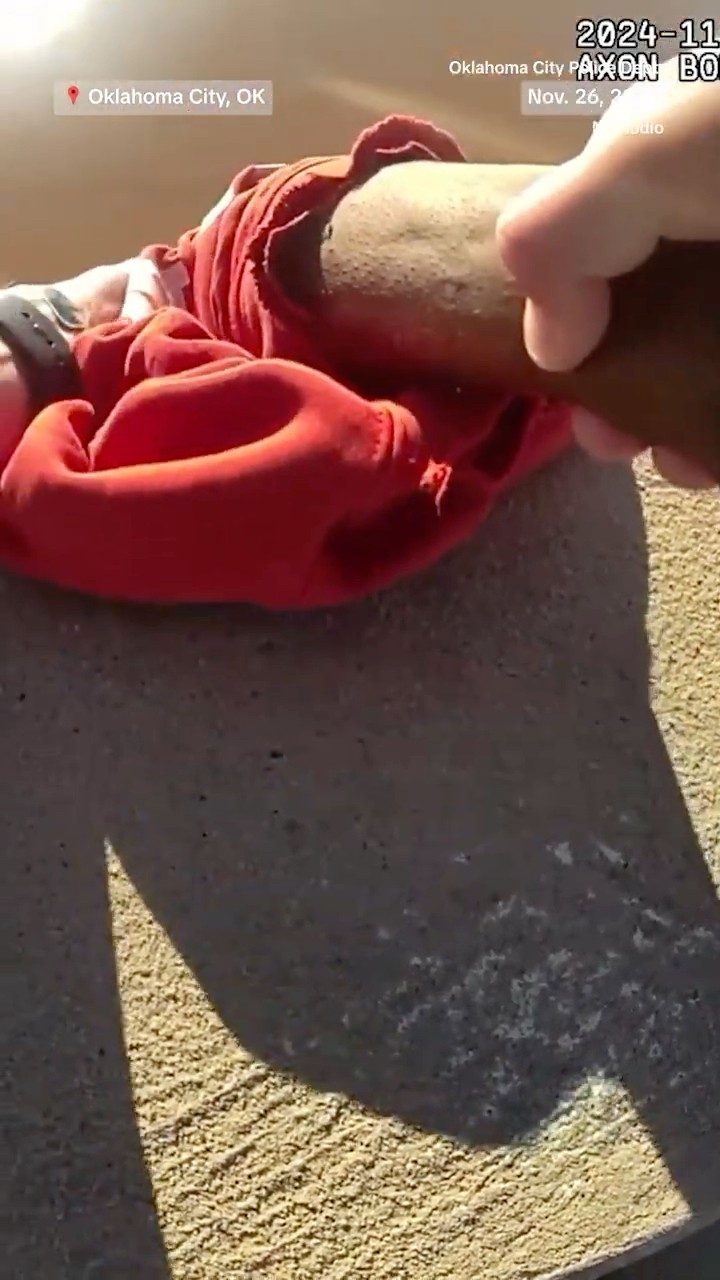 Police officer rescues man who fell off bridge while sleeping