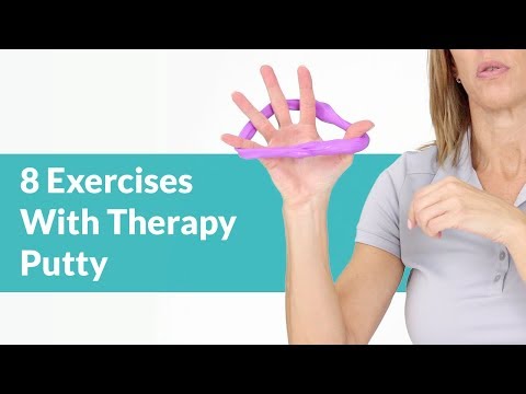 8 Therapy Putty Hand Exercises (Easy)