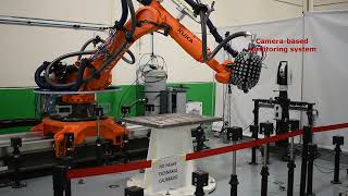 Multicamera System for robot 6D tracking test with laser tracker