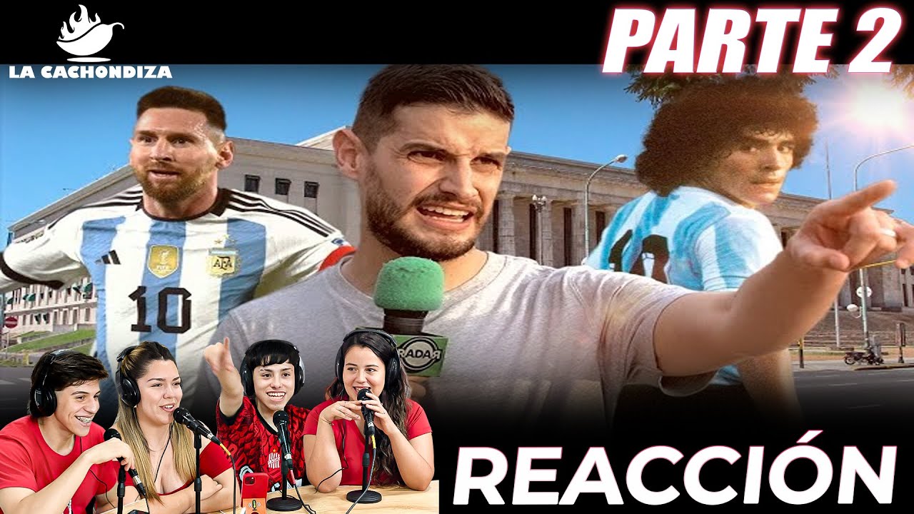 ¿MESSI o MARADONA? Esto opinan en ARGENTINA | RADAR con Adrián Marcelo (PARTE 2) | 🇦🇷 Reacción