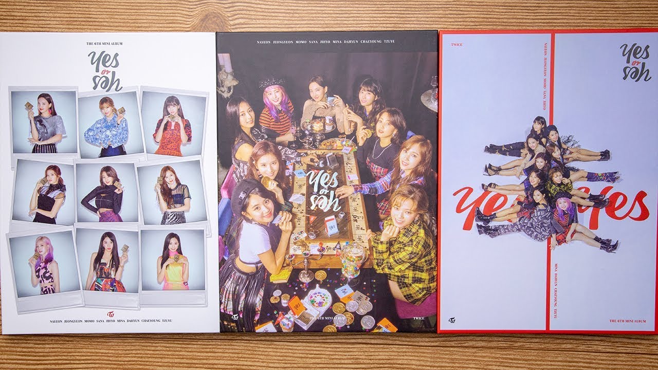 Unboxing Twice Mini Album Vol 6 Yes Or Yes A B C Version 3 Photo Card Set Youtube