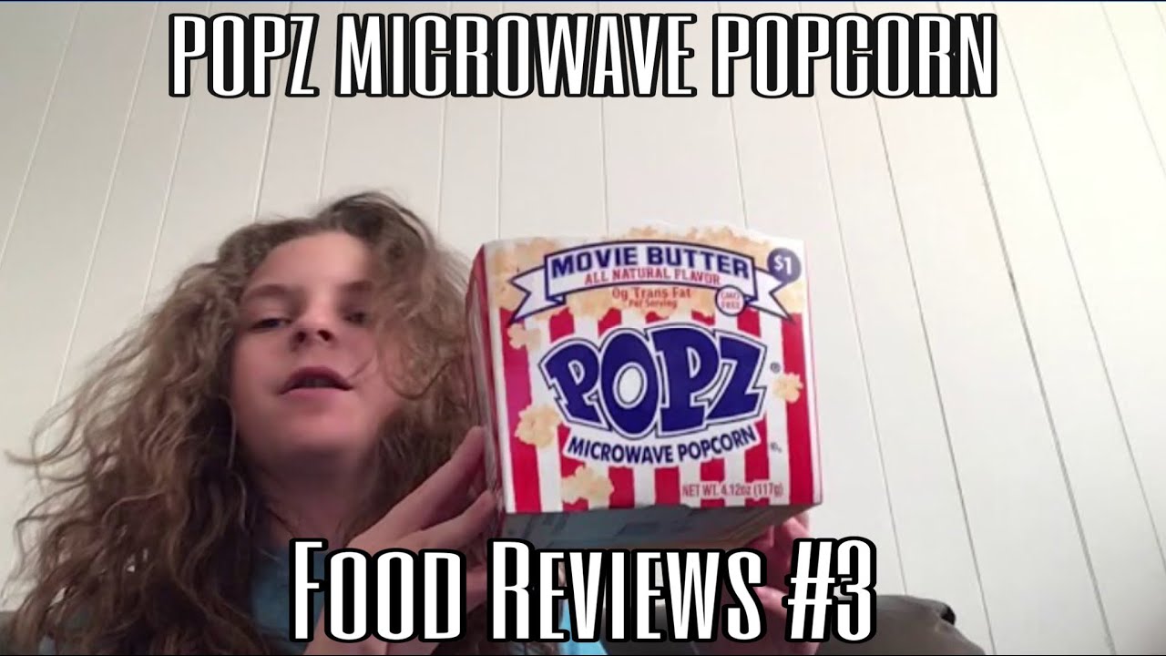Popz Movie Butter Microwave Popcorn | Food Review #3 - YouTube