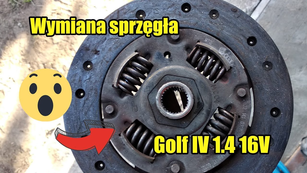 Wymiana sprzęgła Golf 4