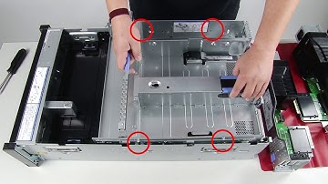 Lenovo ThinkSystem SR860 installing a processor and memory expansion tray