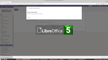 Odoo ERP 10 - Módulo para exportar a Excell los reportes contables