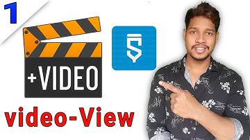 Videoview pic video file and watch video view activity in sketchware/Aauraparti
