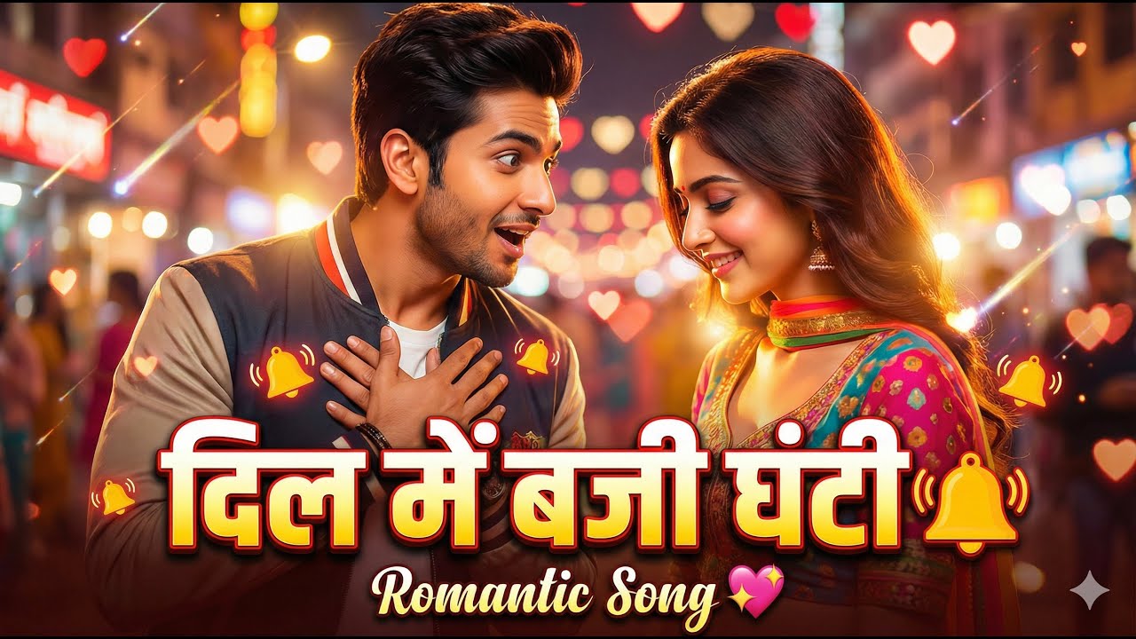 दिल में बजी घंटी 🔔 | Romantic Hindi Song | Love at First Sight | New Bollywood Song 2026