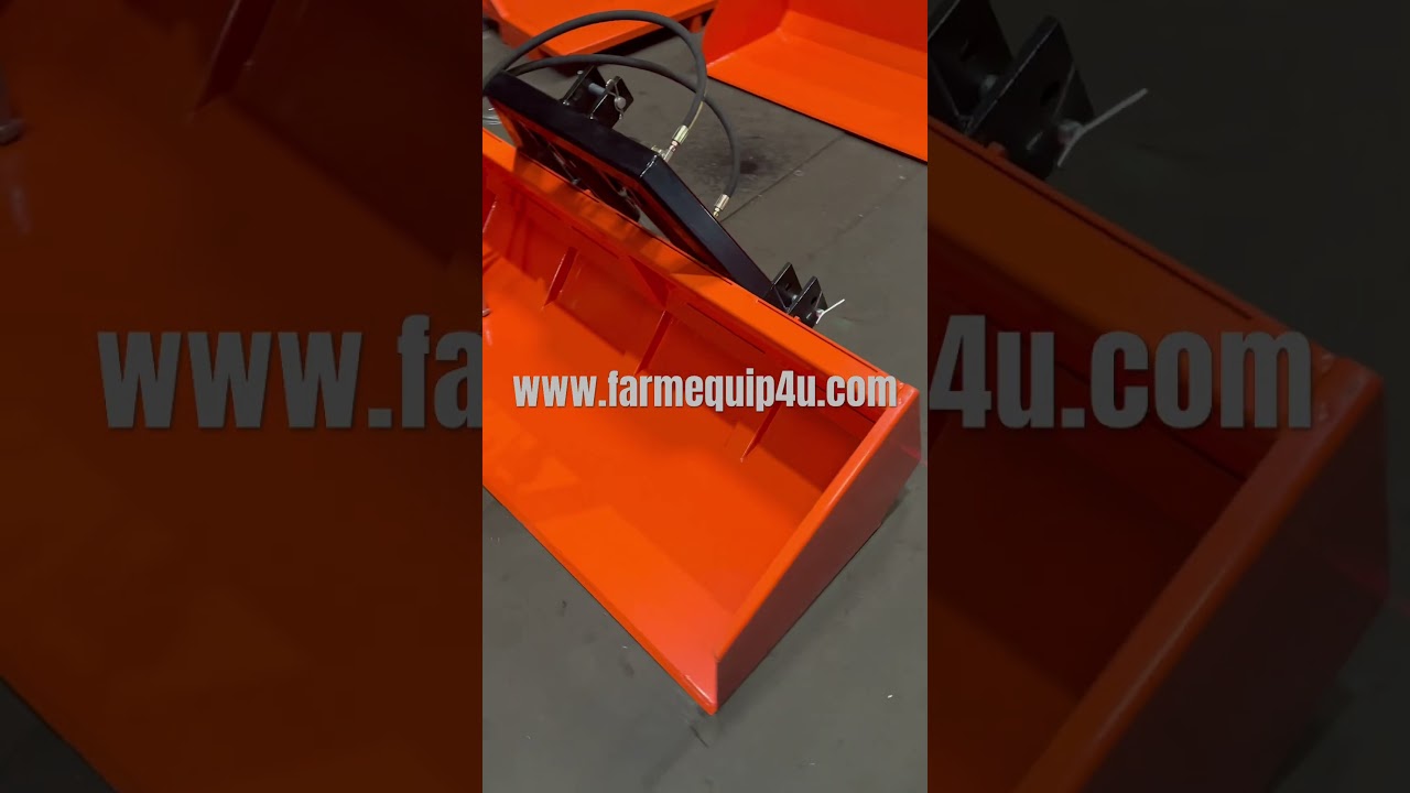 Tractor hydraulic tipper rear bucket 