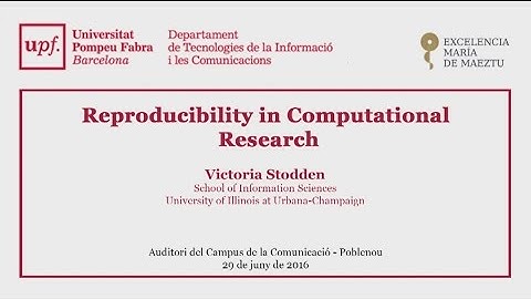 Reproducibility in Computational Research
