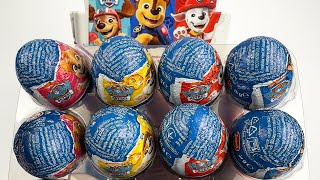 Paw Patrol Chocolate Surprise Eggs By Zaini Asmr Unboxing