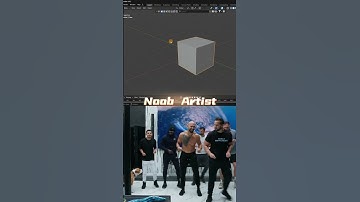 Noob vs Pro Artist: Cell Fracture #blendertutorial #blender #blendercommunity #blender3d #b3d