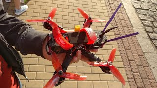 Low-budget FPV freestyle drone - build time-lapse