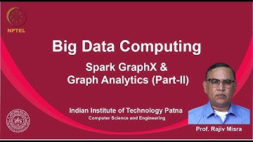 noc19-cs33 Lec 33 Spark GraphX & Graph Analytics (Part-II)